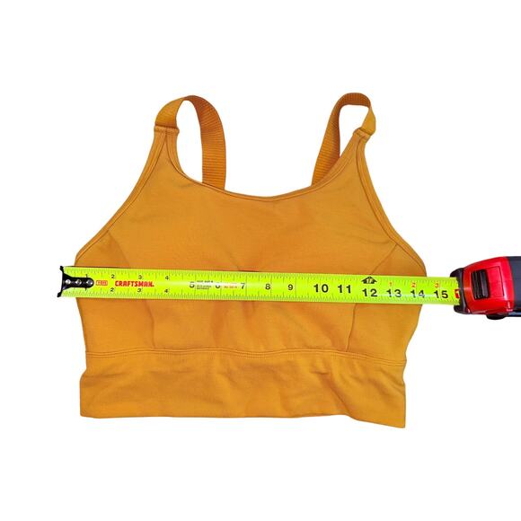 CALIA Made to Play Essential Ribbed Sports Bra: BRONZED TOPAZ Womens Medium - Picture 4 of 6